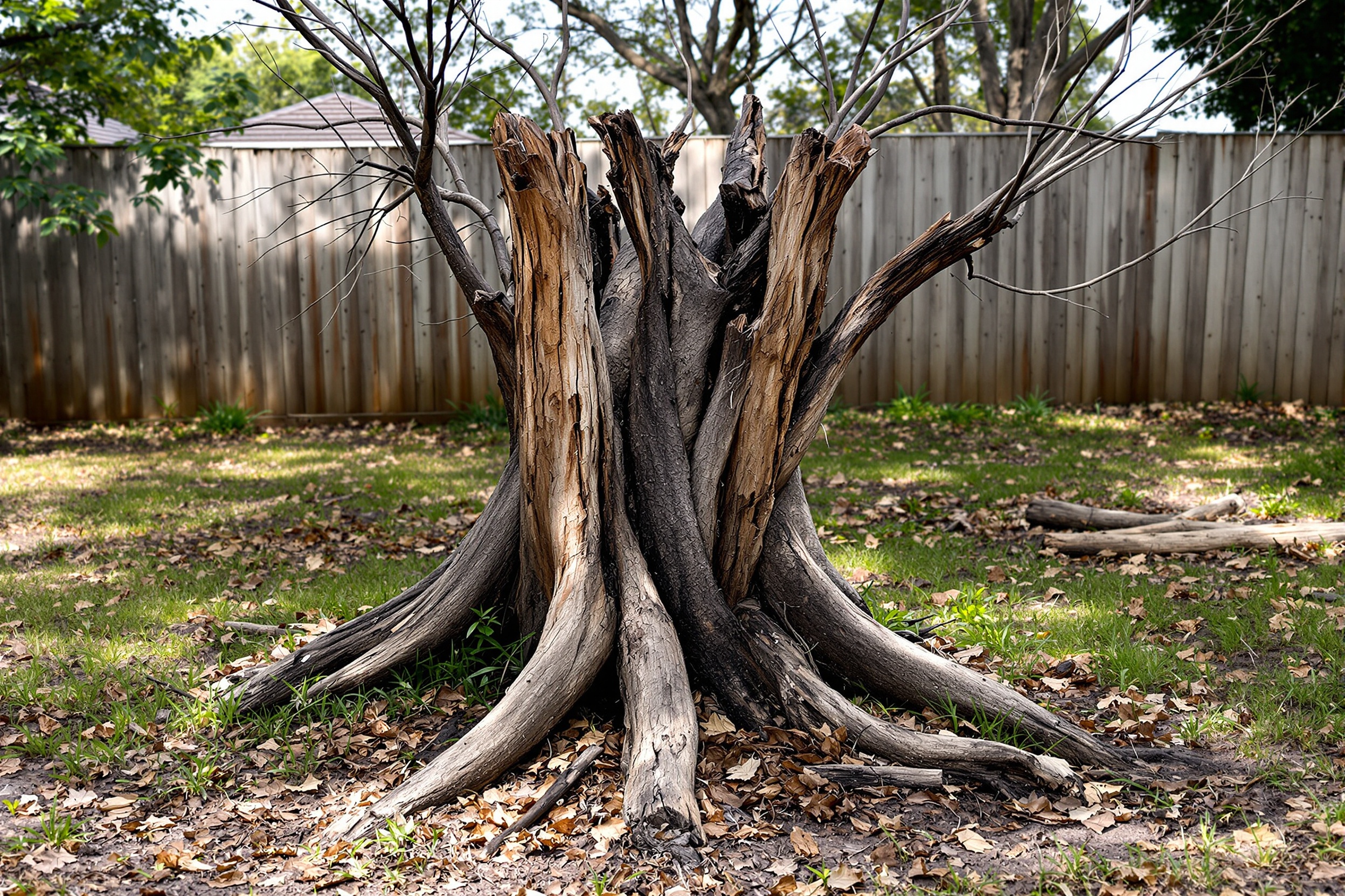 Tree Removal Before